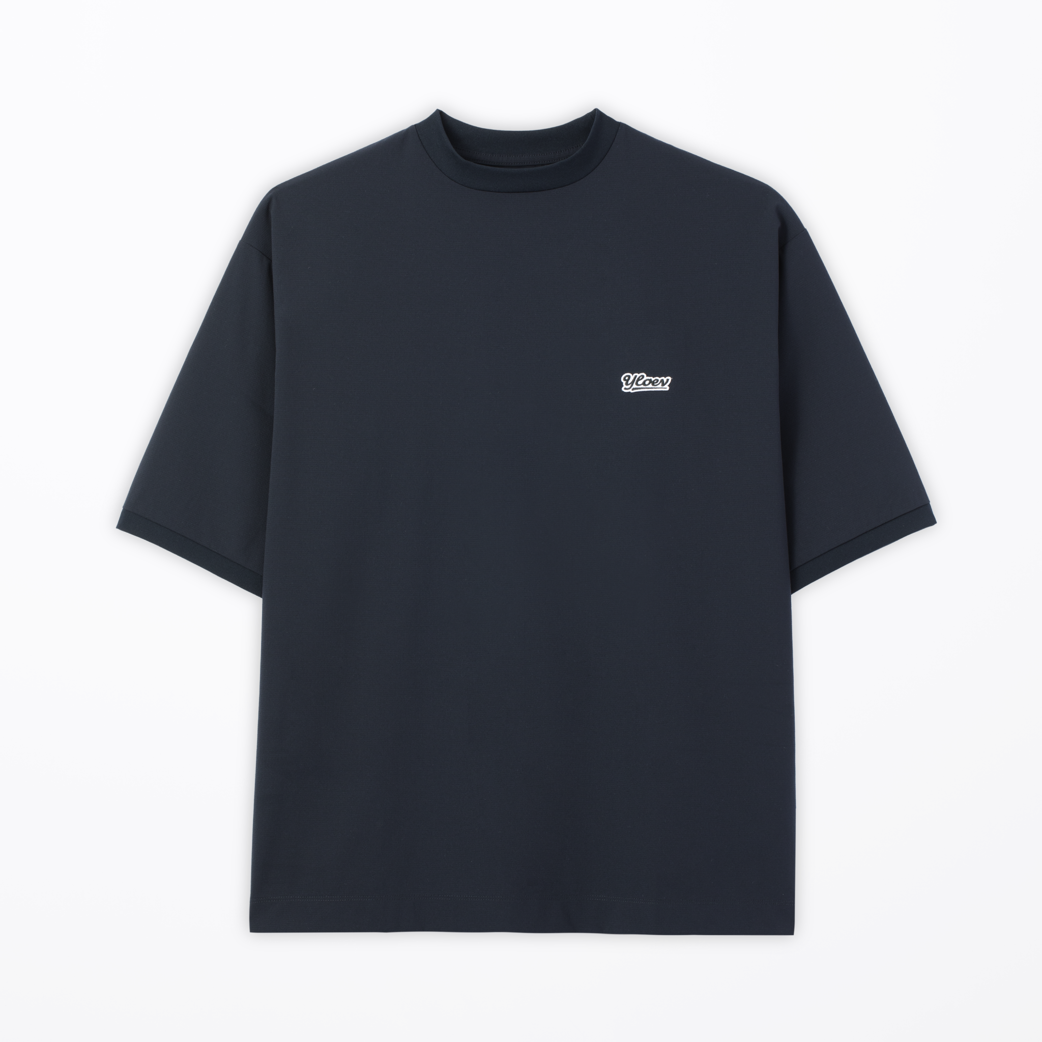 YLOEV シグネチャーモックネック（メンズ）： Void Navy（ヴォイドネイビー）
