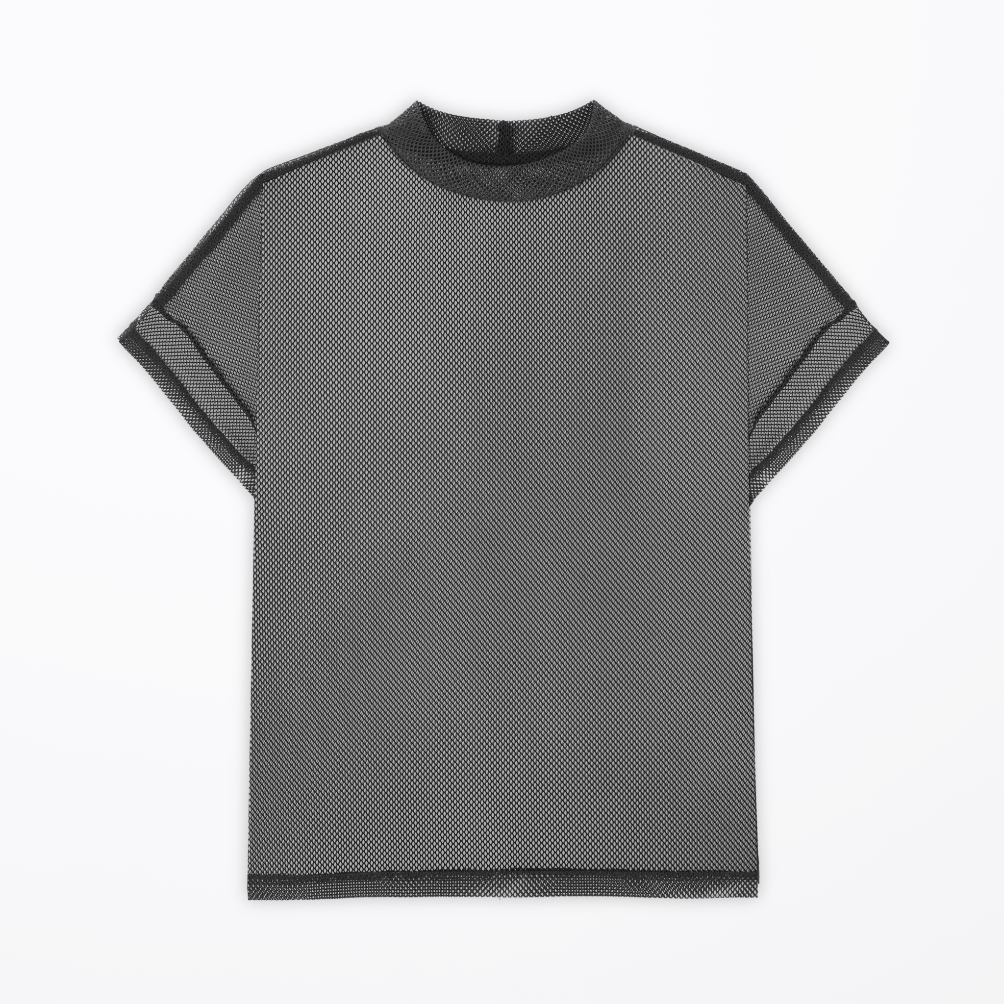 YLOEV レイヤードメッシュ 単品（レディース）：Veil Black（ヴェールブラック）
